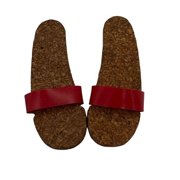 VINTAGE 1961 BARBIE KEN SWIMSUIT SET W/SHOES ORIGINAL RED White Striped  #750 - Picture 4 of 4